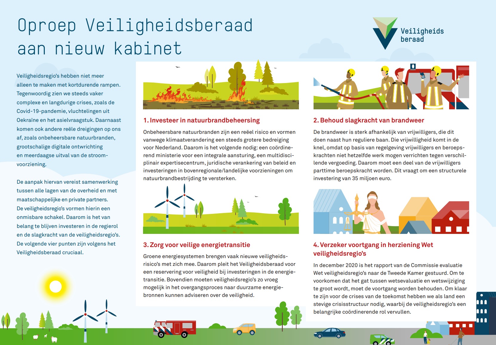 Veiligheidsberaad verzendt position paper aan informateurs