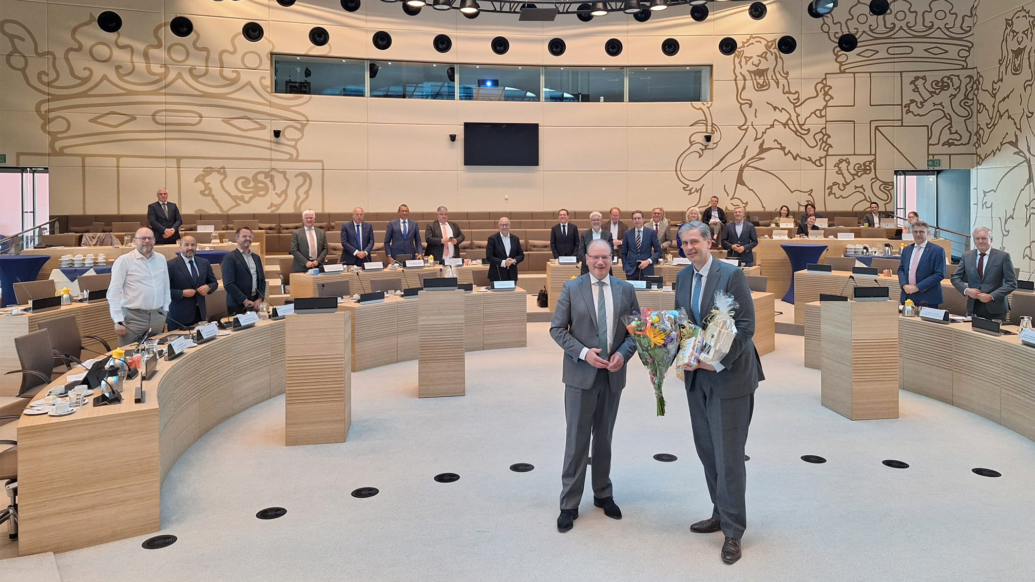 Volle agenda en mooie afscheidswoorden in Veiligheidsberaad